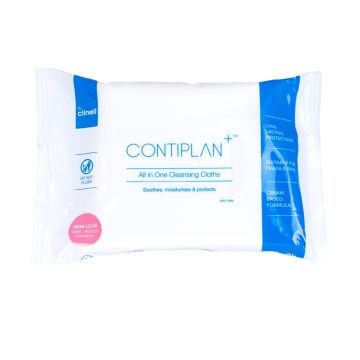 CONTIPLAN+ All In One Cleansing Cloths - 8 Pack
