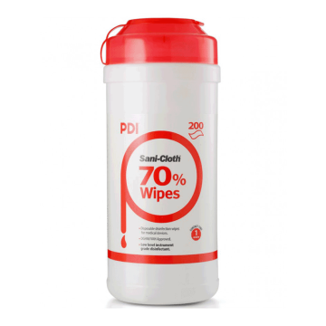 Sanicloth Disinfection Wipes 70% - Tub of 200