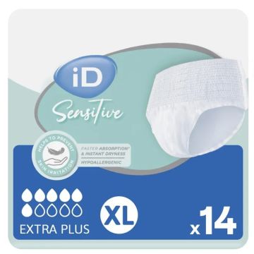 iD Sensitive Pants Extra Plus - X Large - Pack 14