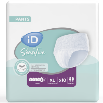 iD Sensitive Pants Maxi - X Large - Pack 10