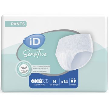 iD Sensitive Pants Extra Plus - Medium - Pack 14