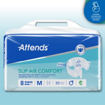Attends Slip Air Comfort 8  Medium - Pack 28