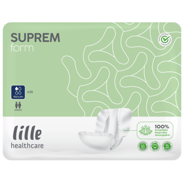 Lille Healthcare SupremForm Regular Plus Pads - 25 Pack