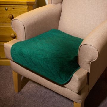 Deluxe Washable Chair Pad - Green - 53x58cm - 1000ml - 1 Pack