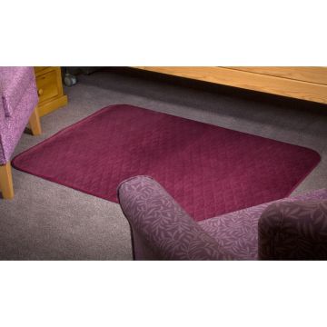 Primacare Floor Pad - Maroon - 90x132cm