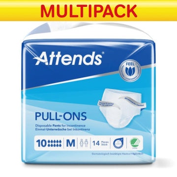CASE SAVER Attends Pull Ons 10 Medium (4 Packs of 14)