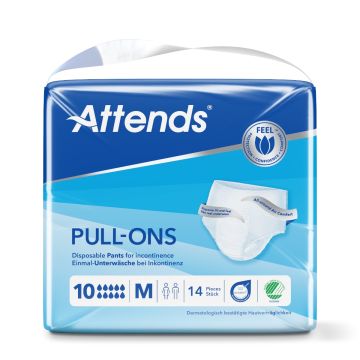 Attends Pull Ons 10 Medium | Pack of 14