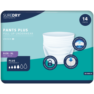 SureDry Pants Plus – XL