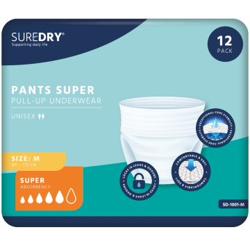 
SureDry Pants Super – Medium
