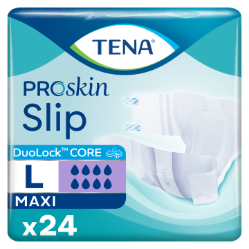 Tena Slip Maxi - Large ( Textile Back )  -  Pack 24