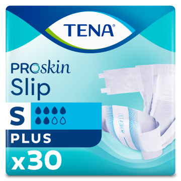Tena Slip Plus ( Textile Back ) - Small  -  Pack 30