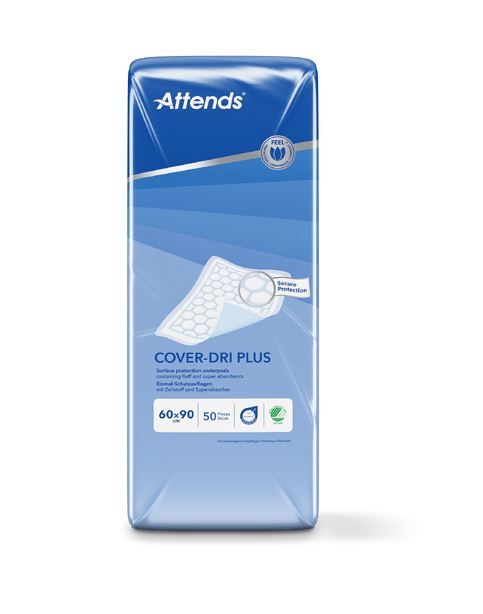 Attends\u0020Cover\u002DDri\u0020Plus\u0020Bed\u0020Pads\u0020\u002D\u002090x60cm\u0020\u002D\u002050\u0020Pack