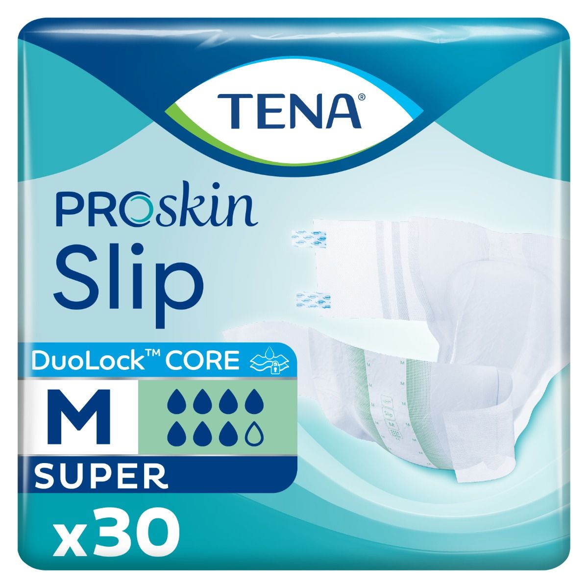 TENA\u0020Proskin\u0020Slip\u0020Super\u0020\u002D\u0020Medium\u0020\u002D\u002030\u0020Pack
