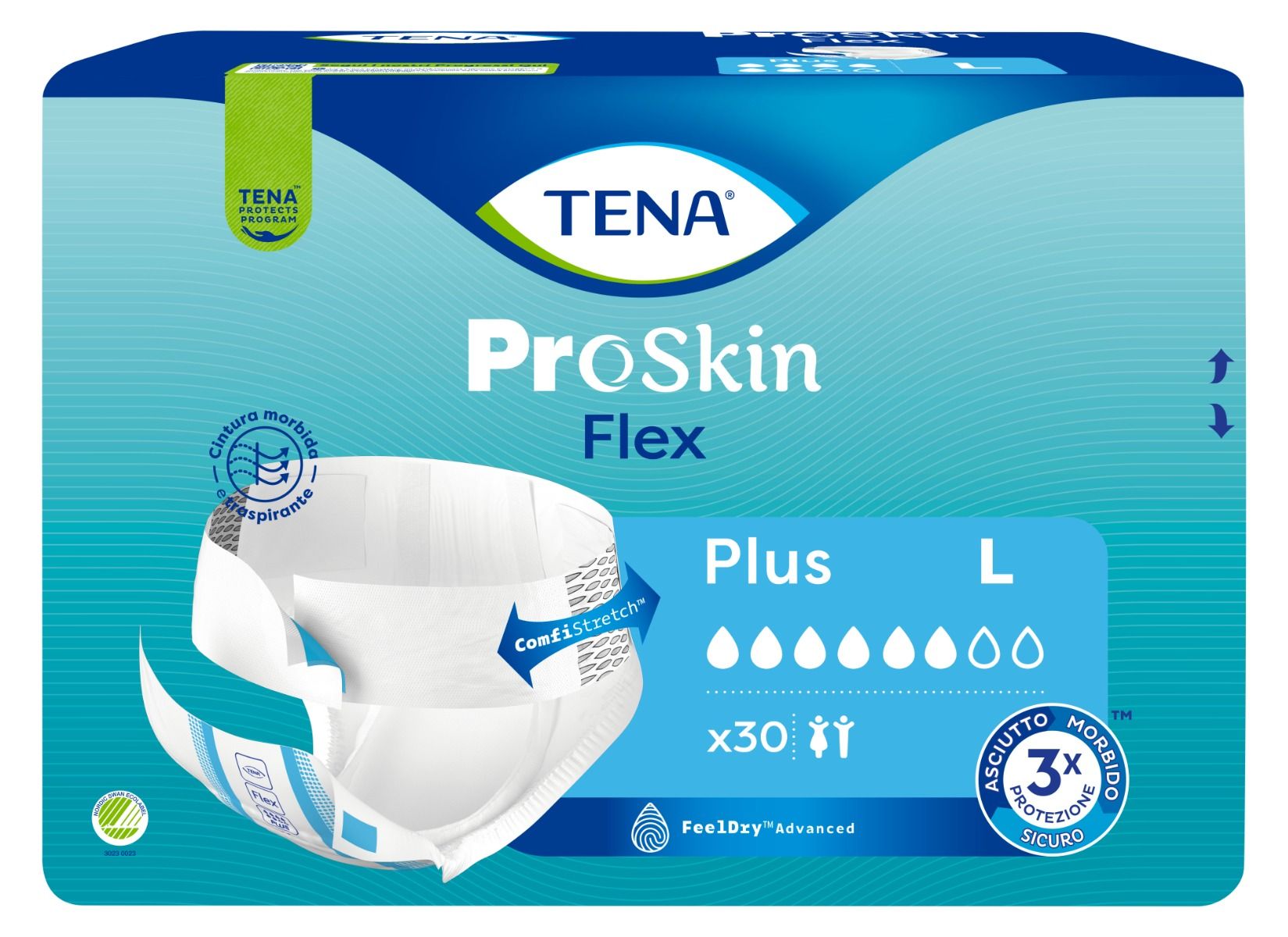 TENA\u0020Proskin\u0020Flex\u0020Plus\u0020Slips\u0020\u002D\u0020Large\u0020\u002D\u002030\u0020Pack