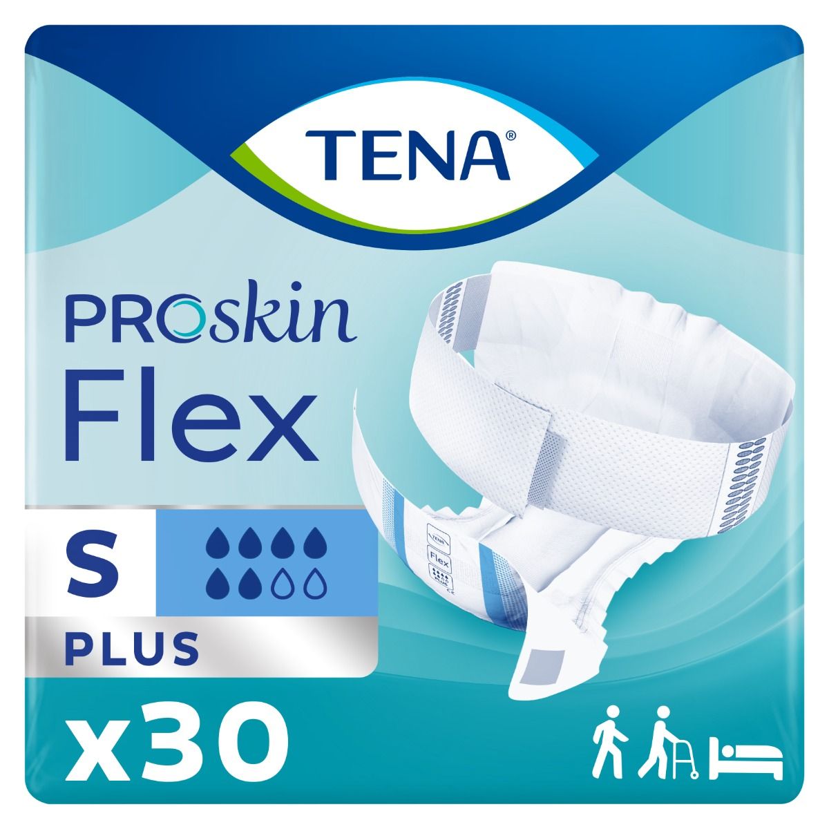 TENA\u0020Proskin\u0020Flex\u0020Plus\u0020Slips\u0020\u002D\u0020Small\u0020\u002D\u002030\u0020Pack