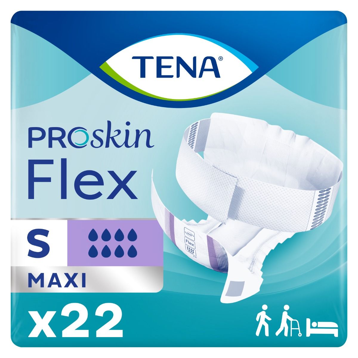 TENA\u0020Proskin\u0020Flex\u0020Maxi\u0020Slips\u0020\u002D\u0020Small\u0020\u002D\u002022\u0020Pack
