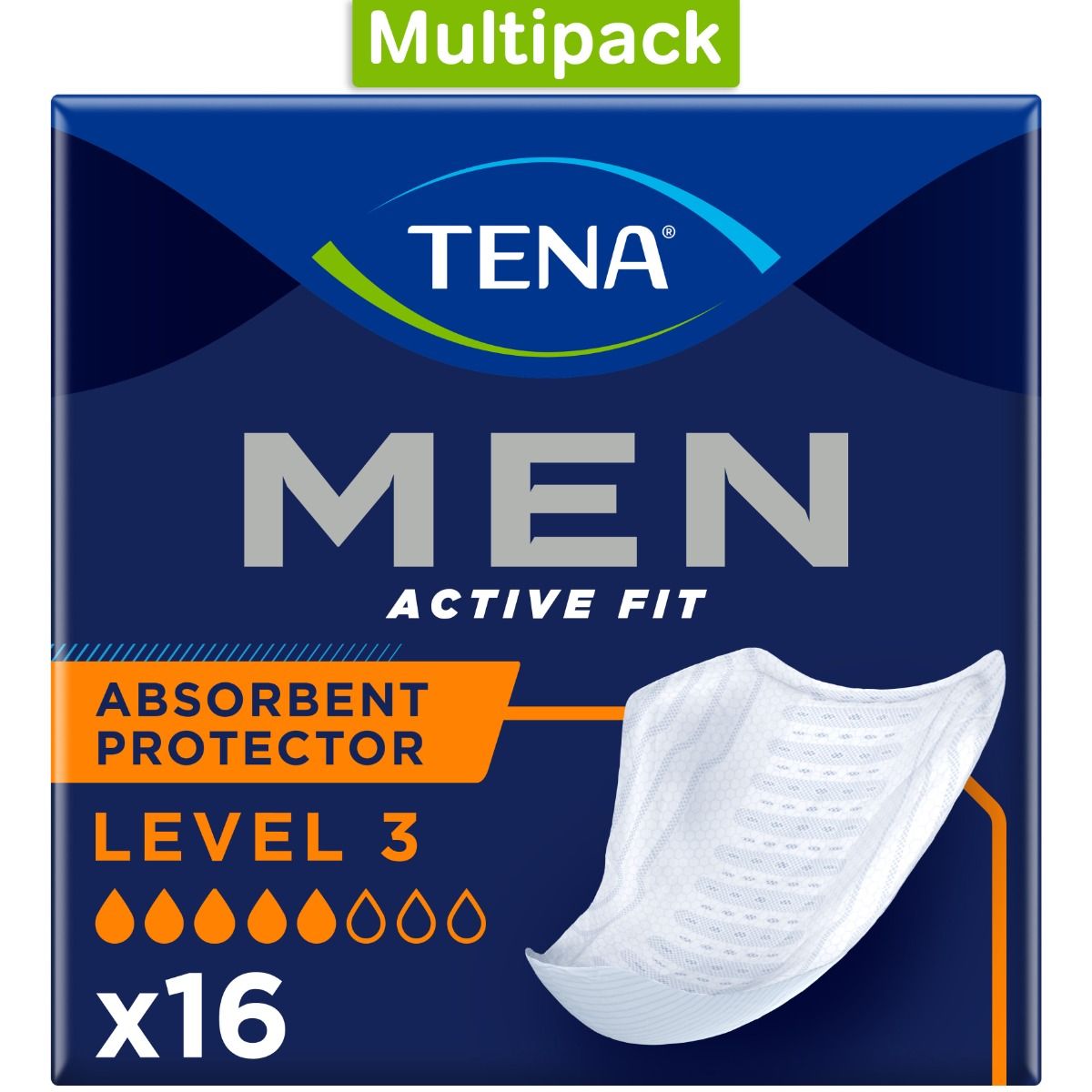 TENA\u0020Men\u0020Level\u00203\u0020Absorbent\u0020Protector\u0020Pads\u0020\u002D\u0020Bulk\u0020Saver\u0020\u002D\u00206\u0020Packs\u0020of\u002016