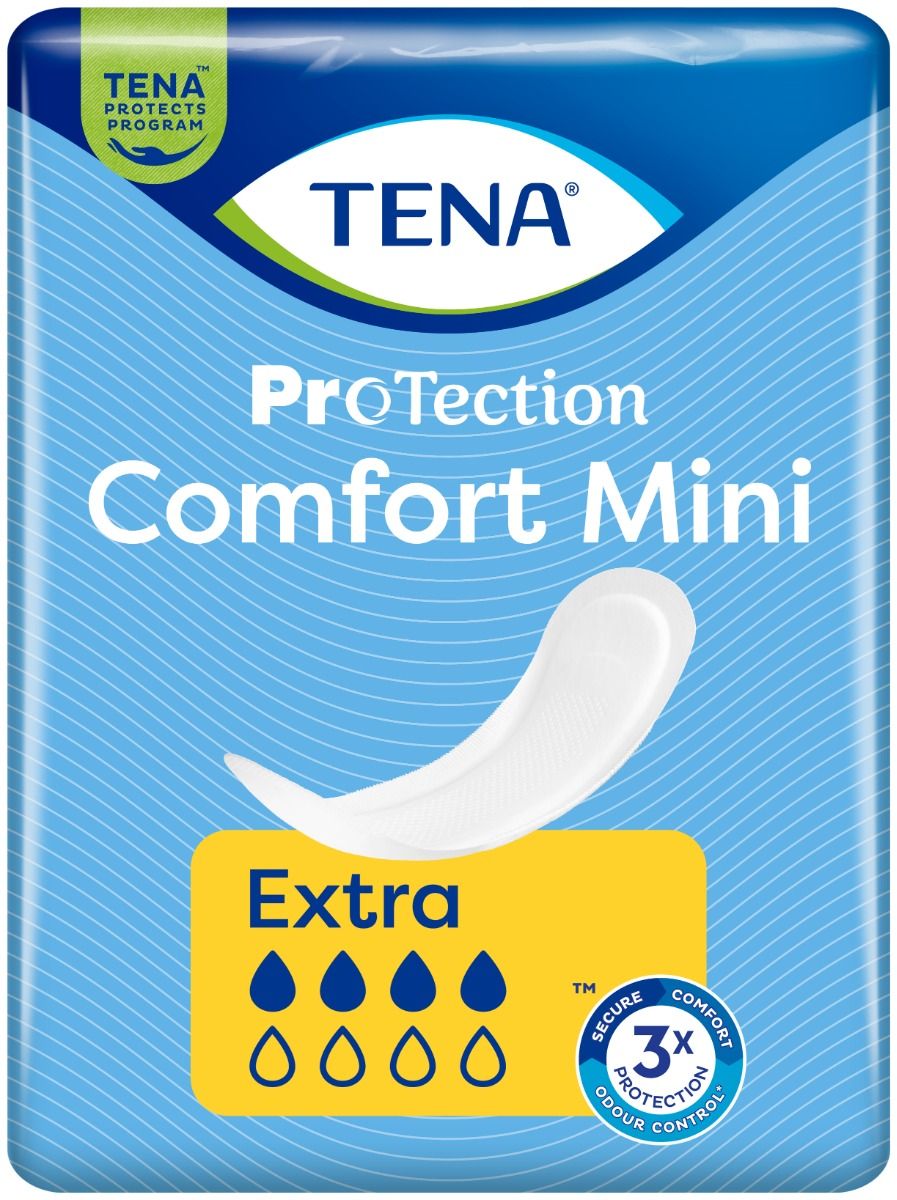 TENA\u0020Proskin\u0020Comfort\u0020Mini\u0020Extra\u0020Pads\u0020\u002D\u002030\u0020Pack