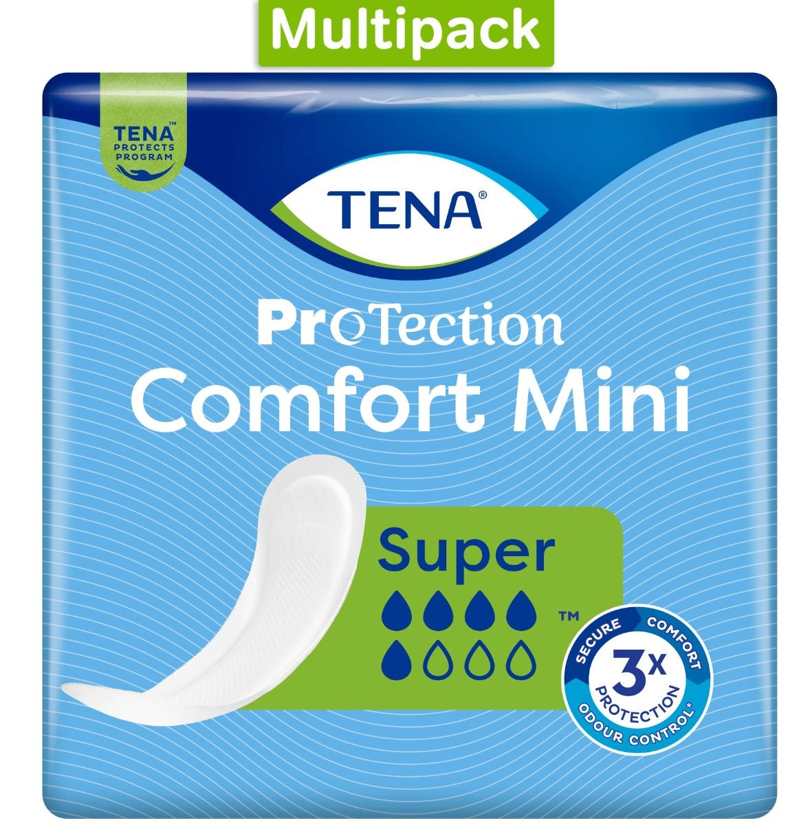 TENA\u0020Proskin\u0020Comfort\u0020Mini\u0020Super\u0020Pads\u0020\u002D\u0020Bulk\u0020Saver\u0020\u002D\u00206\u0020Packs\u0020of\u002030