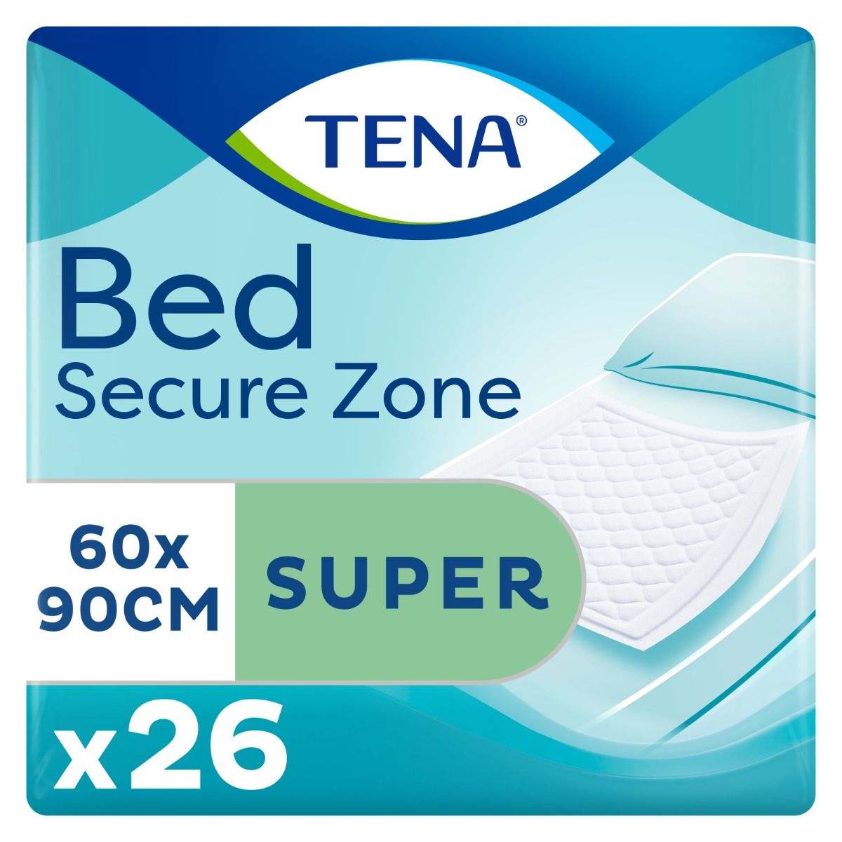 TENA\u0020Bed\u0020Super\u0020Secure\u0020Zone\u0020Pads\u0020\u002D\u002060x90cm\u0020\u002D\u002026\u0020Pack