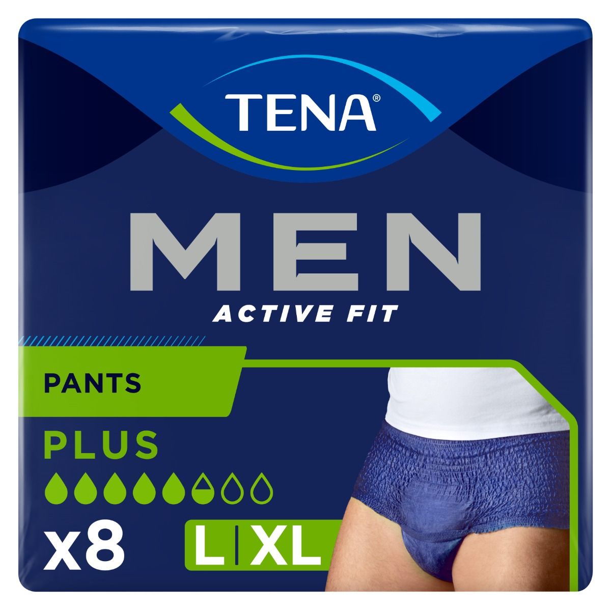 TENA\u0020Men\u0020Active\u0020Fit\u0020Pants\u0020\u002D\u0020Large\u002FExtra\u0020Large\u0020\u002D\u00208\u0020Pack