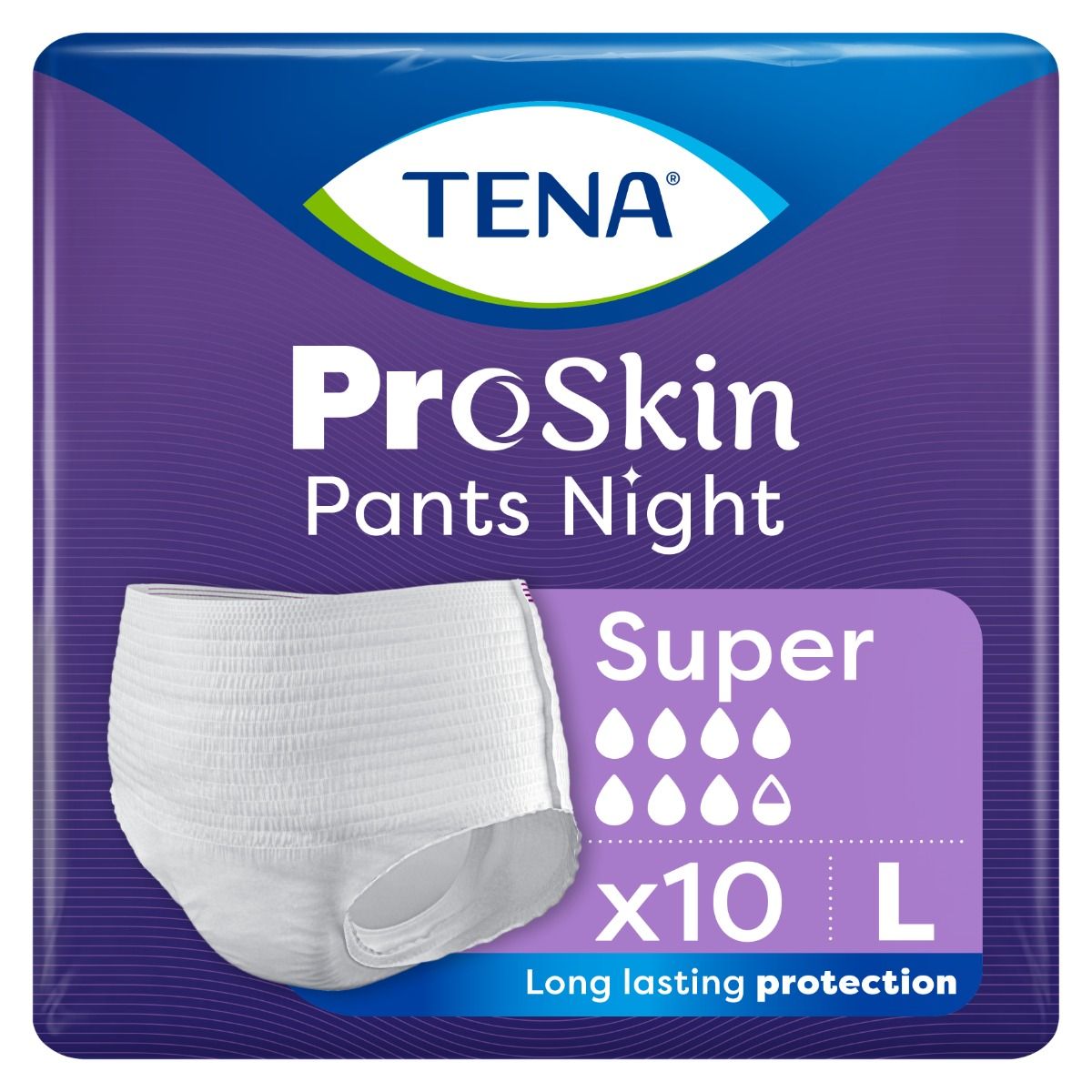 TENA\u0020Proskin\u0020Pants\u0020Night\u0020Super\u0020\u002D\u0020Large\u0020\u002D\u002010\u0020Pack