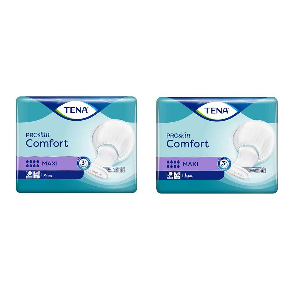 TENA\u0020Proskin\u0020Comfort\u0020Maxi\u0020Pads\u0020\u002D\u0020Bulk\u0020Saver\u0020\u002D\u00202\u0020Packs\u0020of\u002028