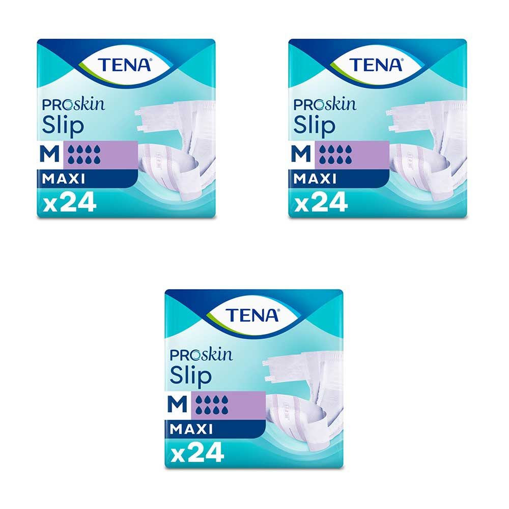 TENA\u0020Proskin\u0020Slip\u0020Maxi\u0020\u002D\u0020Medium\u0020\u002D\u0020Bulk\u0020Saver\u0020\u002D\u00203\u0020Packs\u0020of\u002024