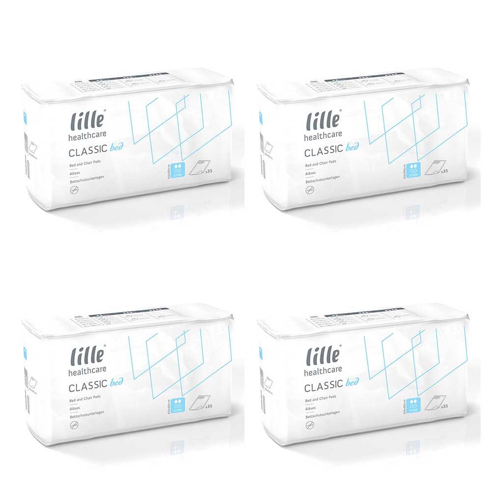 Lille\u0020Healthcare\u0020Classic\u0020Bed\u0020Extra\u0020Pads\u0020\u002D\u002060x90cm\u0020\u002D\u0020Bulk\u0020Saver\u0020\u002D\u00204\u0020Packs\u0020of\u002035