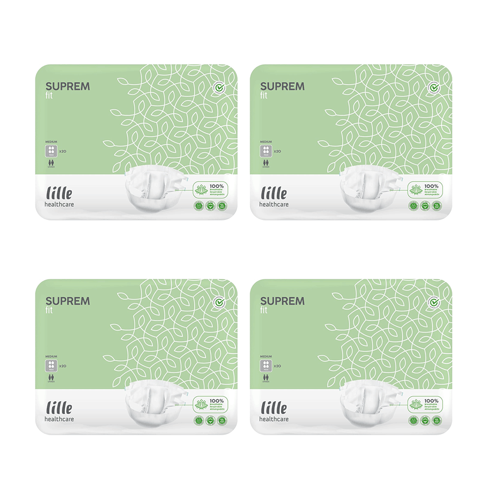 Lille\u0020Healthcare\u0020SupremFit\u0020Maxi\u0020Slips\u0020\u002D\u0020Medium\u0020\u002D\u0020Bulk\u0020Saver\u0020\u002D\u00204\u0020Packs\u0020of\u002020