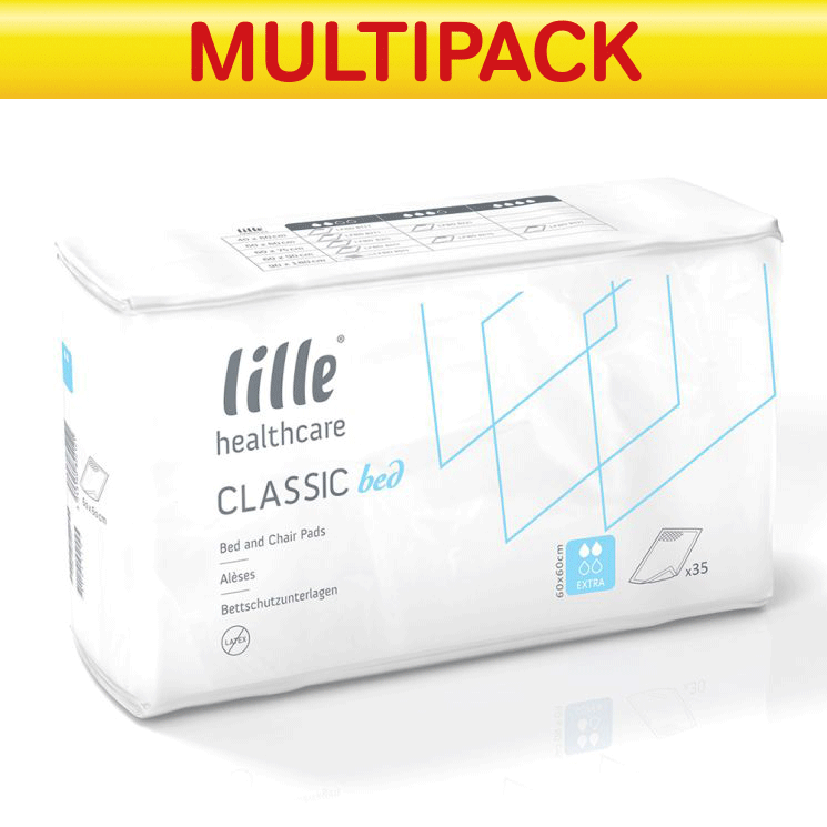Lille\u0020Healthcare\u0020Classic\u0020Bed\u0020Extra\u0020Pads\u0020\u002D\u002060x60cm\u0020\u002D\u0020Bulk\u0020Saver\u0020\u002D\u00206\u0020Packs\u0020of\u002035