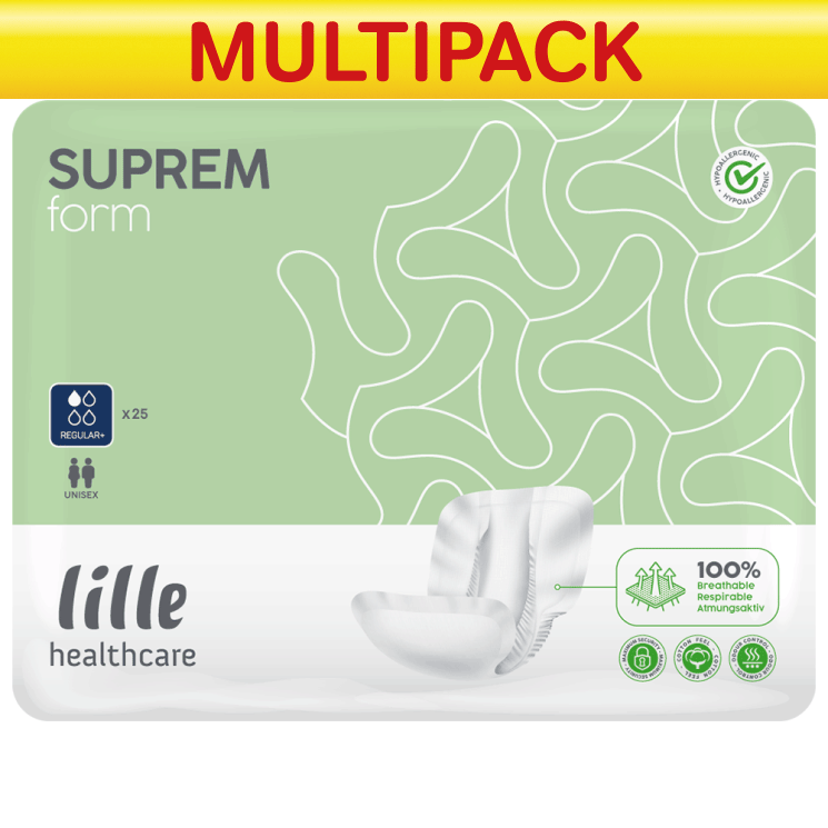 Lille\u0020Healthcare\u0020SupremForm\u0020Regular\u0020Plus\u0020Pads\u0020\u002D\u0020Bulk\u0020Saver\u0020\u002D\u00204\u0020Packs\u0020of\u002025