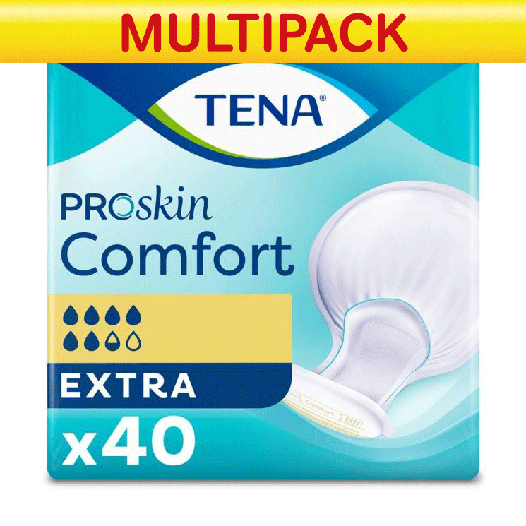 TENA\u0020Proskin\u0020Comfort\u0020Extra\u0020Pads\u0020\u002D\u0020Bulk\u0020Saver\u0020\u002D\u00202\u0020Packs\u0020of\u002040