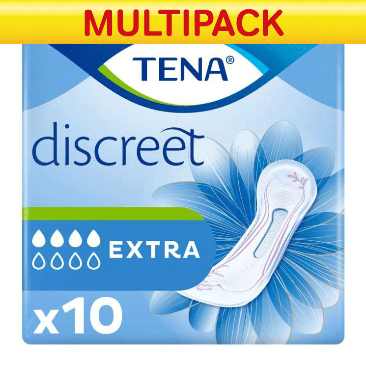 TENA\u0020Lady\u0020Discreet\u0020Extra\u0020Pads\u0020\u002D\u0020Bulk\u0020Saver\u0020\u002D\u00206\u0020Packs\u0020of\u002010
