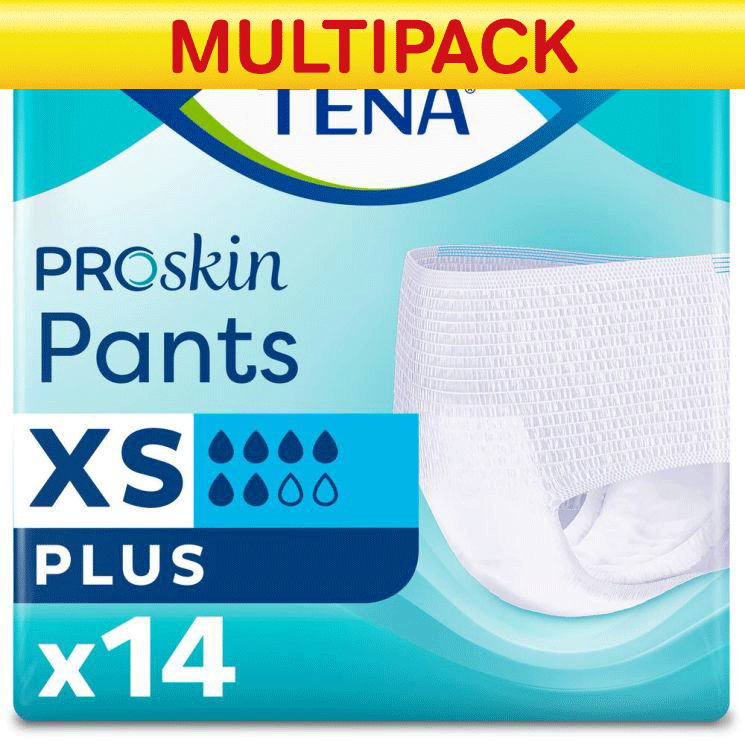 TENA\u0020Proskin\u0020Pants\u0020Plus\u0020\u002D\u0020XS\u0020\u002D\u0020Bulk\u0020Saver\u0020\u002D\u00204\u0020Packs\u0020of\u002014