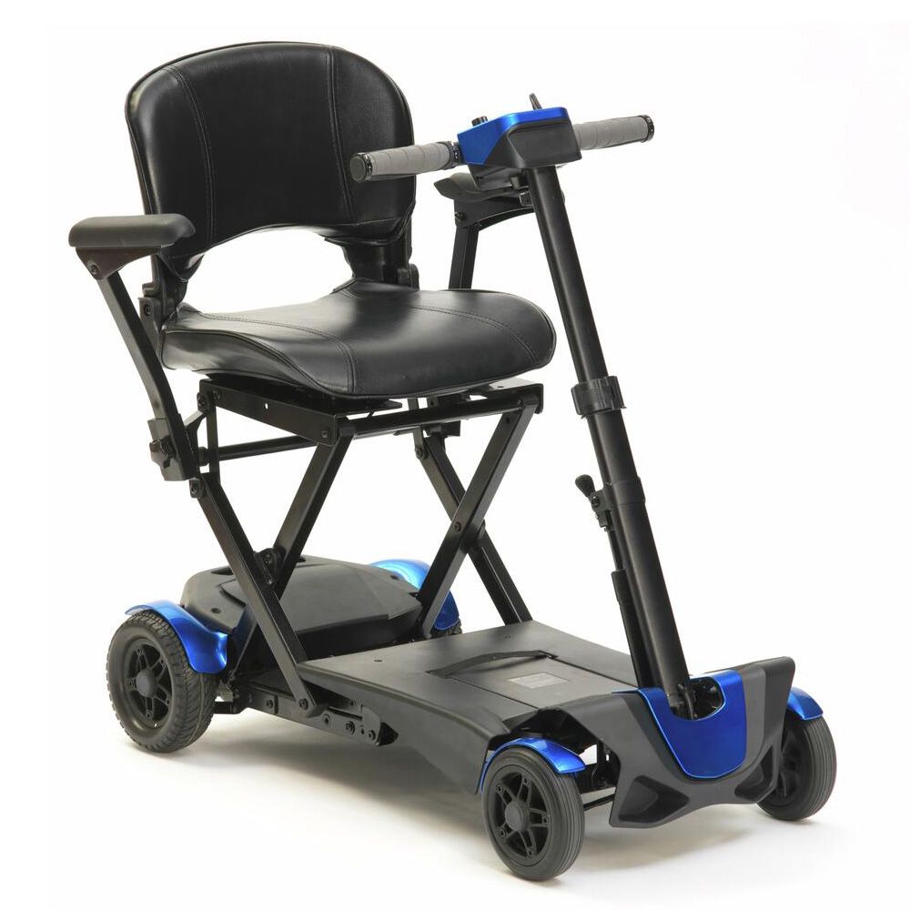 Drive\u00204\u0020Wheel\u0020Auto\u0020Folding\u0020Mobility\u0020Scooter\u0020\u002D\u0020Blue