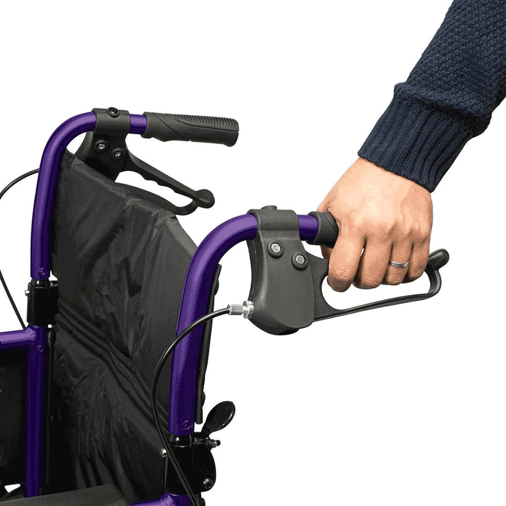 Days\u0020Escape\u0020Lite\u0020Transit\u0020Aluminium\u0020Wheelchair\u0020\u002D\u0020Purple
