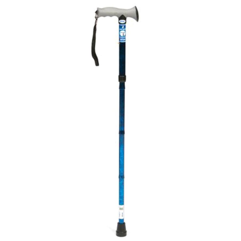 Drive\u0020Soft\u0020Grip\u0020Folding\u0020Walking\u0020Stick\u0020\u002D\u0020Blue