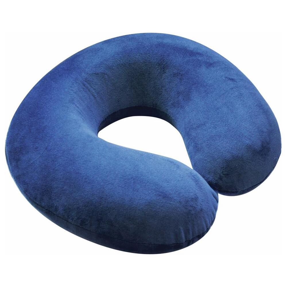Aidapt\u0020Memory\u0020Foam\u0020Neck\u0020Cushion\u0020\u002D\u0020Blue
