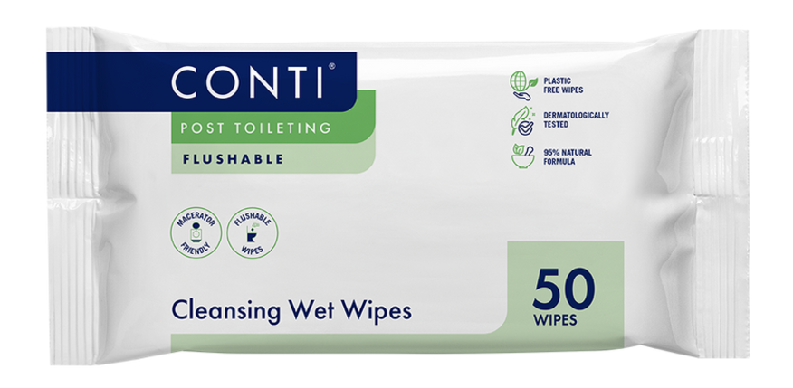 Conti\u0020Flushable\u0020Fragrance\u0020Free\u0020Moist\u0020Wipe\u0020\u002824\u0020x\u002022cm\u0029\u0020\u0020\u002D\u0020\u0020Pack\u002050