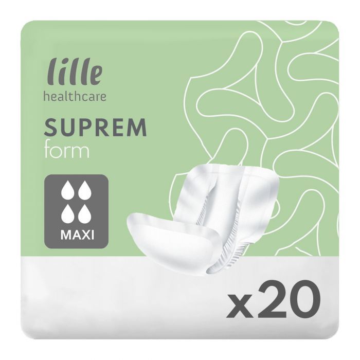 Lille\u0020Healthcare\u0020SupremForm\u0020Maxi\u0020Pads\u0020\u002D\u002020\u0020Pack