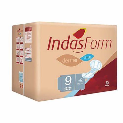 Indasform\u00209\u0020Purple\u0020Shaped\u0020Pad\u00202100ml\u0020\u002D\u0020Pack\u002020