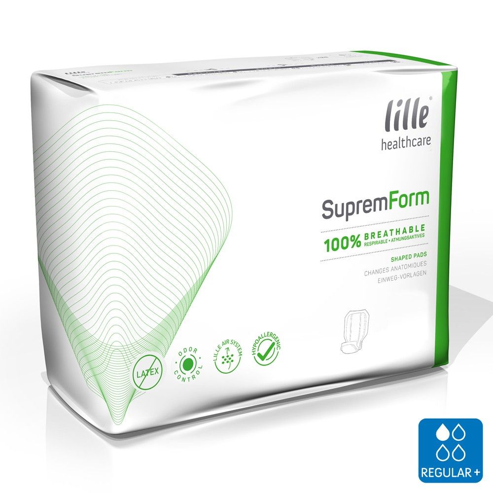 Lille\u0020Healthcare\u0020SupremForm\u0020Regular\u0020Plus\u0020Pads\u0020\u002D\u002025\u0020Pack