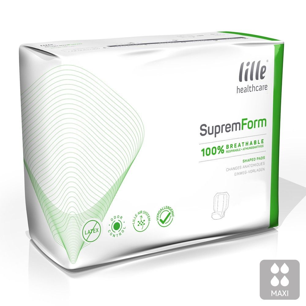Lille\u0020Healthcare\u0020SupremForm\u0020Maxi\u0020Pads\u0020\u002D\u002020\u0020Pack