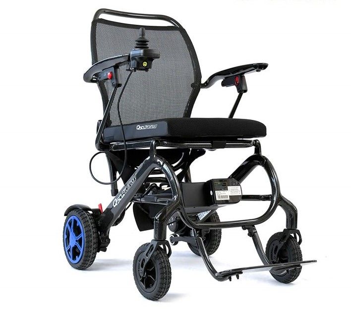 Q50R\u0020Carbon\u0020Folding\u0020Power\u0020Wheelchair\u0020\u002D\u0020Black\u0020\u002D\u0020EACH