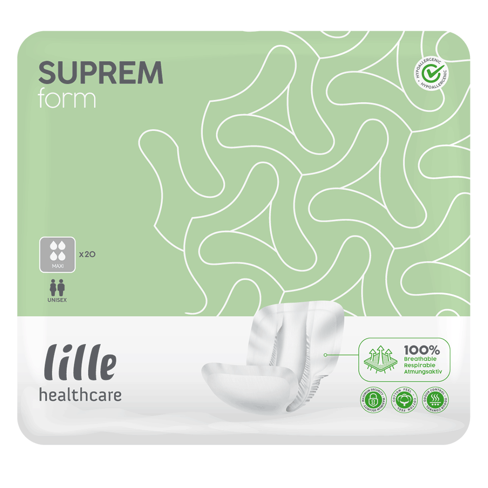 Lille\u0020Healthcare\u0020SupremForm\u0020Maxi\u0020Pads\u0020\u002D\u002020\u0020Pack