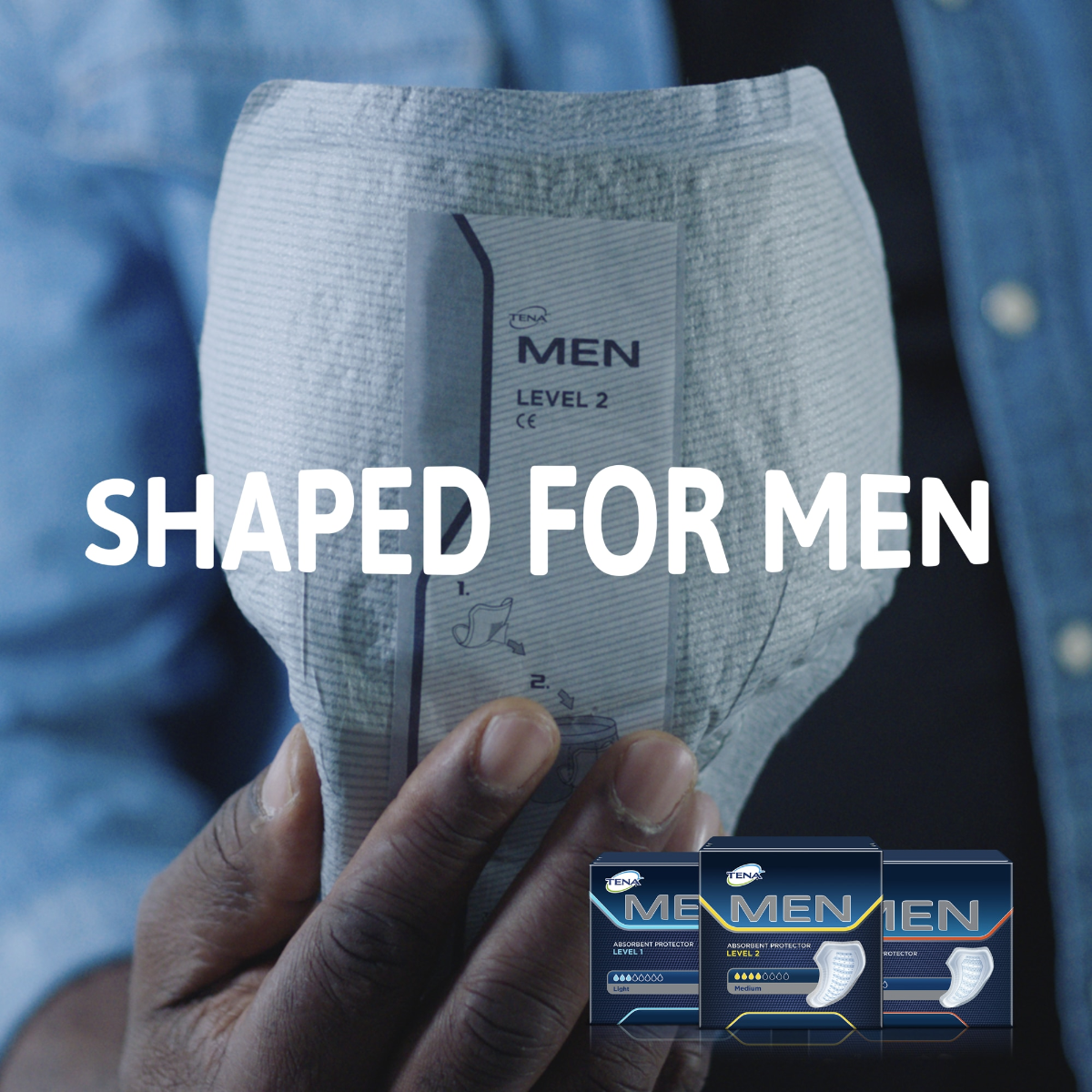 TENA\u0020Men\u0020Level\u00201\u0020Absorbent\u0020Protector\u0020Pads\u0020\u002D\u002012\u0020Pack