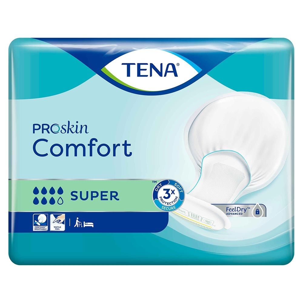 TENA\u0020Proskin\u0020Comfort\u0020Super\u0020Pads\u0020\u002D\u002036\u0020Pack