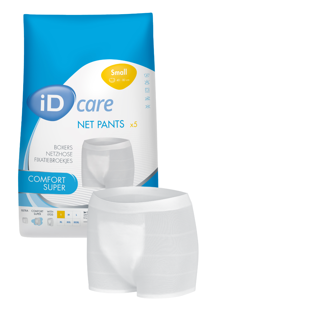 iD\u0020Care\u0020Comfort\u0020Super\u0020Net\u0020Pants\u0020\u002D\u0020Small\u0020\u002D\u0020Pack\u00205