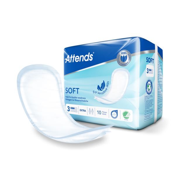 Attends\u0020Soft\u00203\u0020Extra\u0020Pads\u0020\u002D\u002010\u0020Pack